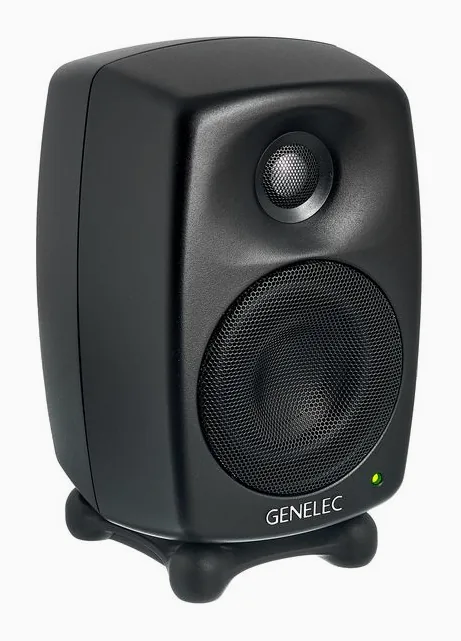 Genelec 8020 DMM, de regelaars aan de achterzijde