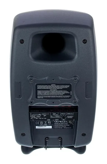 Genelec 8050 BPM, de regelaars aan de achterzijde