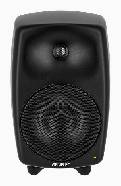 Genelec 8350 AMM, het logo en de afwerking