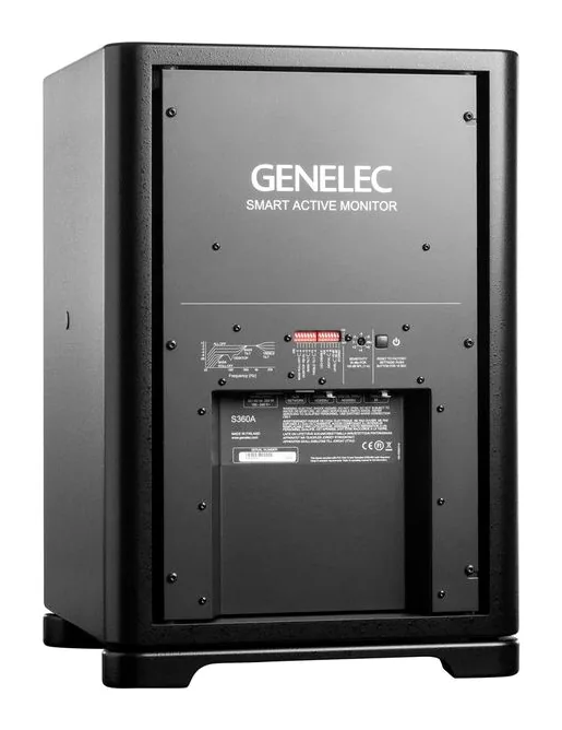 Genelec S360A, de behuizing van opzij