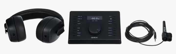 Genelec Unio PRM, de achterkant met de aansluitingen