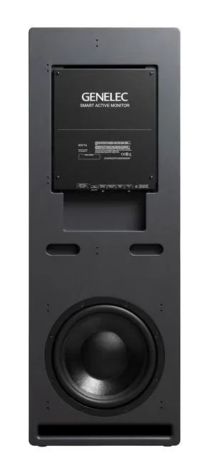 Genelec W371A, het logo en de afwerking