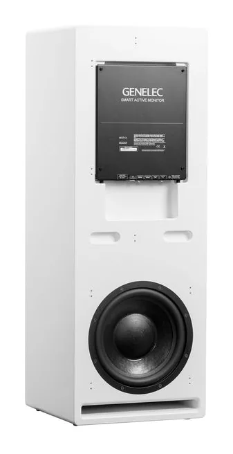 Genelec W371A WH, de behuizing van opzij