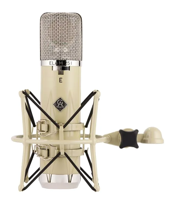 Golden Age Audio Premier ELA M 251E, de bevestiging en de houder