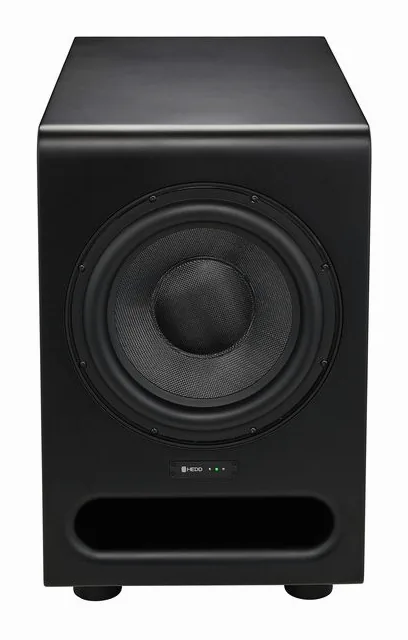 HEDD Bass 12, het logo en de afwerking