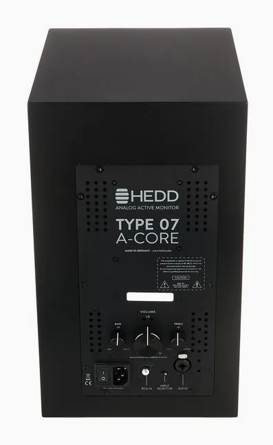 HEDD Type 07 A-CORE, de behuizing van opzij