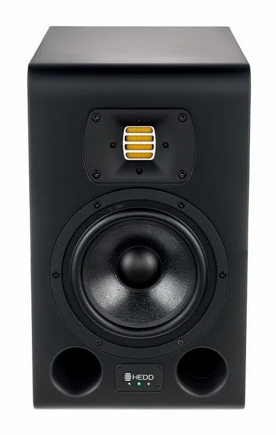 HEDD Type 07 MK2, het frontpaneel met de woofer en tweeter