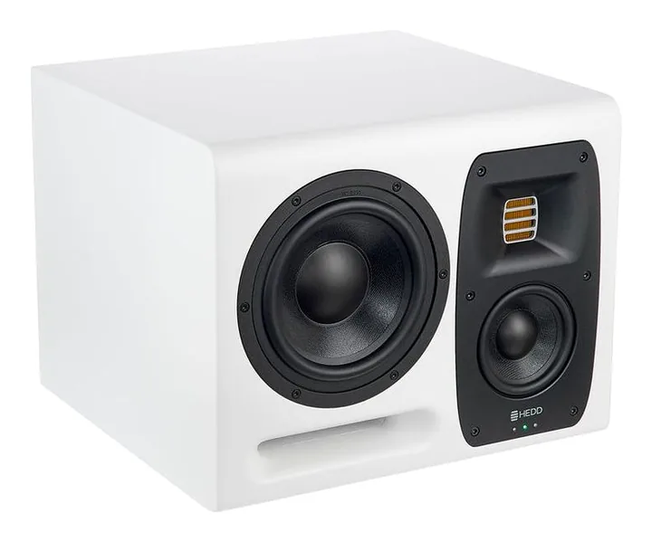 HEDD Type 20 MK2 Left White, de achterkant met de aansluitingen