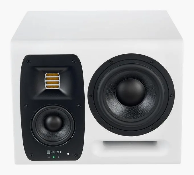 HEDD Type 20 MK2 Right White, de regelaars aan de achterzijde