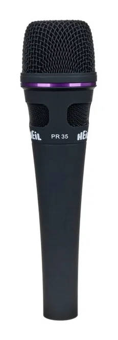 Heil Sound PR35, de XLR-aansluiting onderaan