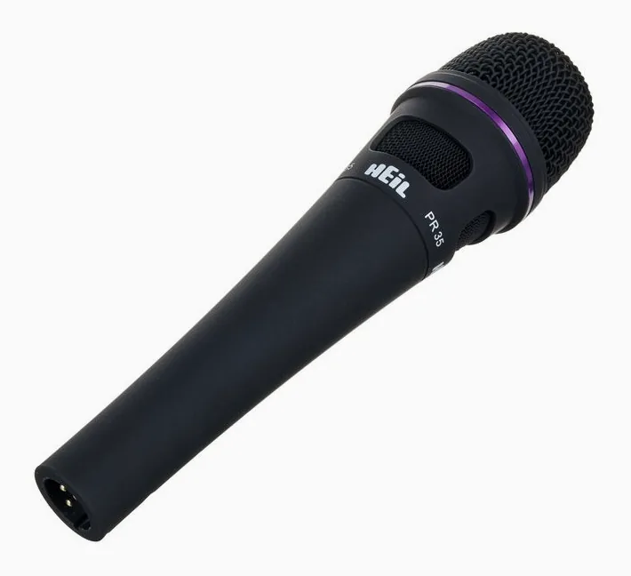 Heil Sound PR35, de XLR-aansluiting onderaan