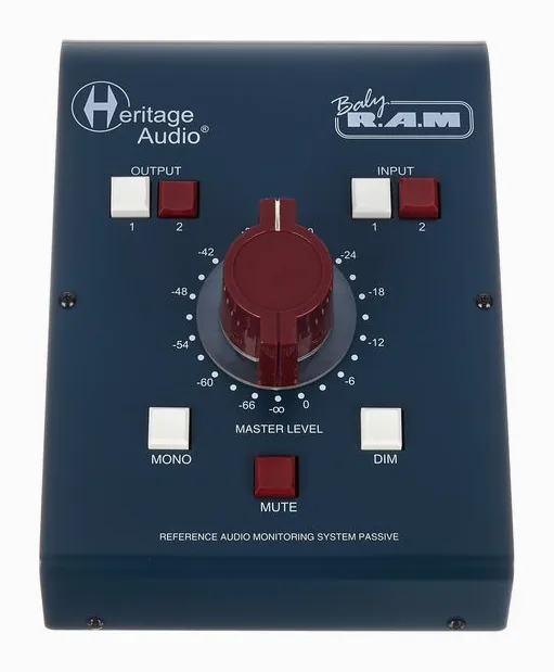 Heritage Audio Baby RAM, de bassreflexpoort