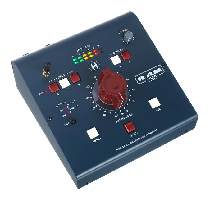 Heritage Audio RAM 1000, de behuizing van opzij