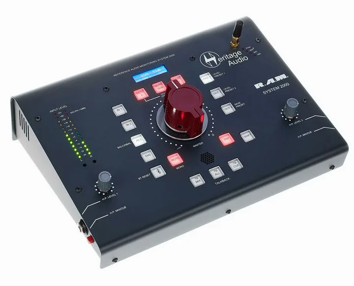 Heritage Audio RAM System 2000, de achterkant met de aansluitingen