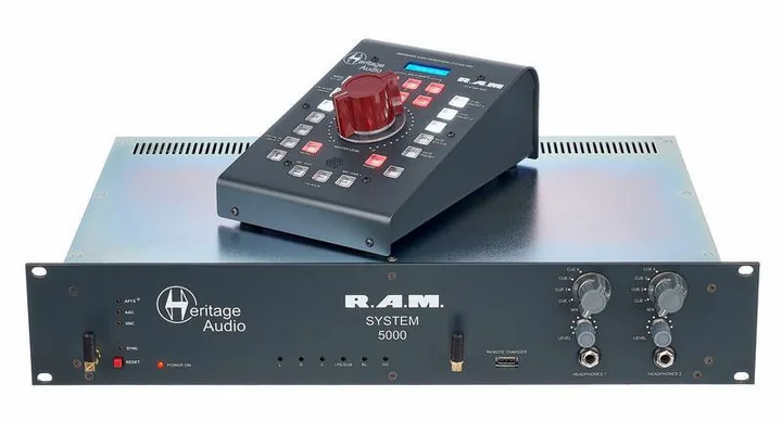 Heritage Audio RAM System 5000, het logo en de afwerking