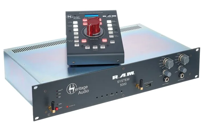 Heritage Audio RAM System 5000, de regelaars aan de achterzijde