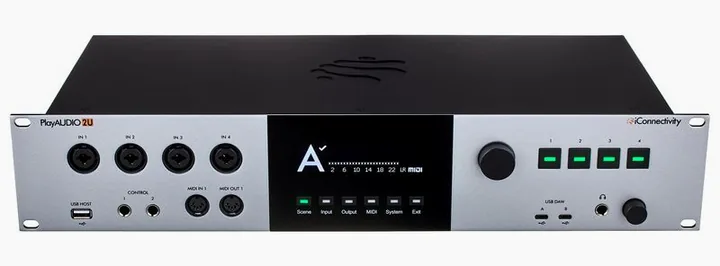 iConnectivity PlayAUDIO2U, de bovenkant van het apparaat