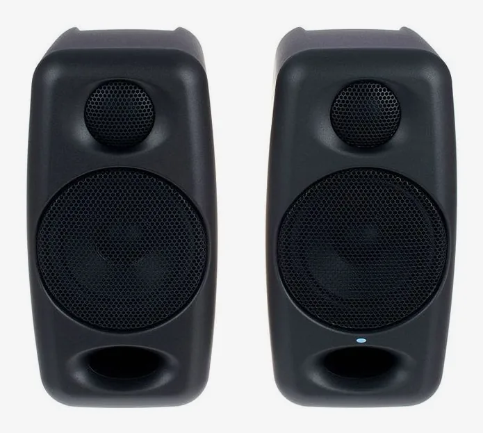 IK Multimedia iLoud Micro Monitor, de regelaars aan de achterzijde
