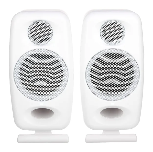 IK Multimedia iLoud Micro Monitor Pro White, de achterkant met de aansluitingen