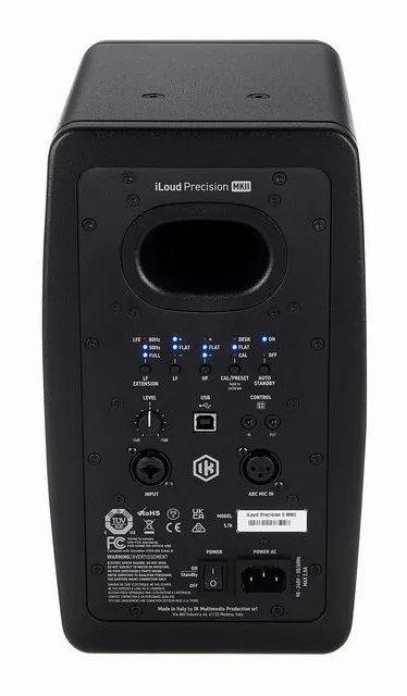 IK Multimedia iLoud Precision 5 MKII, de behuizing van opzij