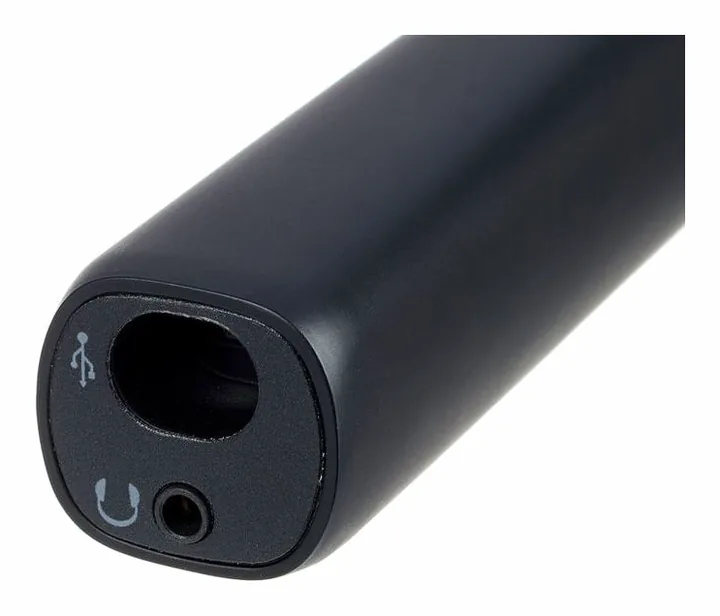 IK Multimedia iRig Mic HD 2, de XLR-aansluiting onderaan