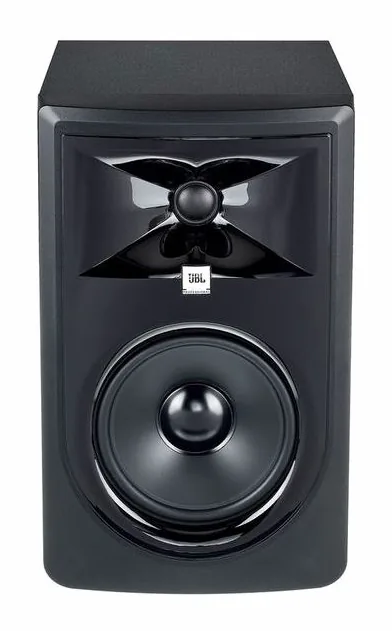 JBL 306P MKII, de behuizing van opzij