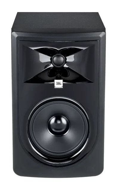 JBL 306P MKII Stand Bundle, het logo en de afwerking