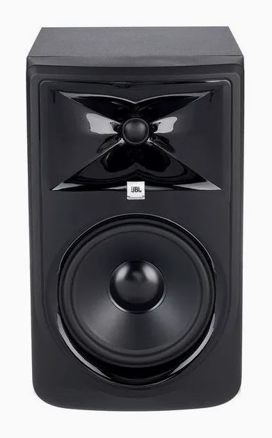 JBL 308P MKII, de regelaars aan de achterzijde