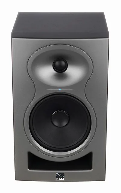 Kali Audio LP-6 2nd Wave Grey, het logo en de afwerking