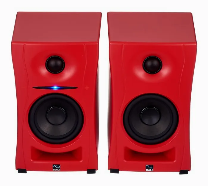 Kali Audio LP-UNF Red, de bassreflexpoort