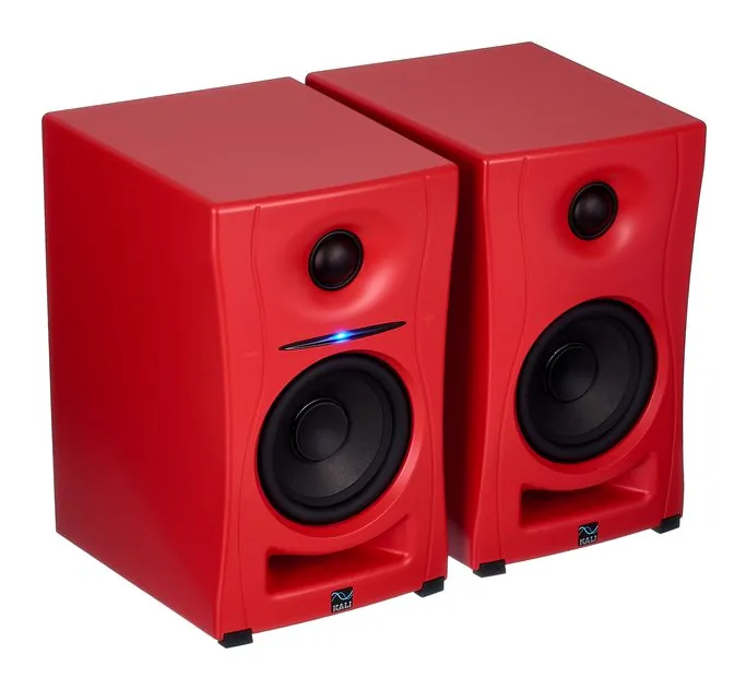 Kali Audio LP-UNF Red, de bassreflexpoort