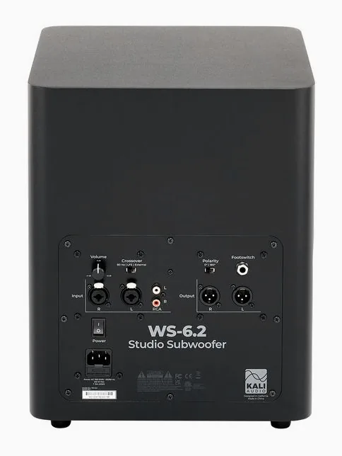 Kali Audio WS-6.2, het logo en de afwerking