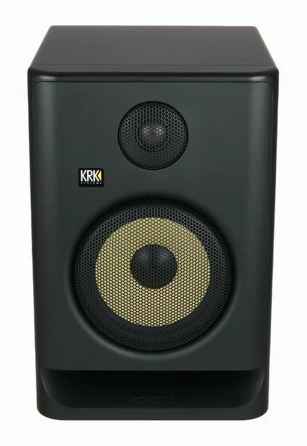 KRK Rokit RP7 G5, het logo en de afwerking