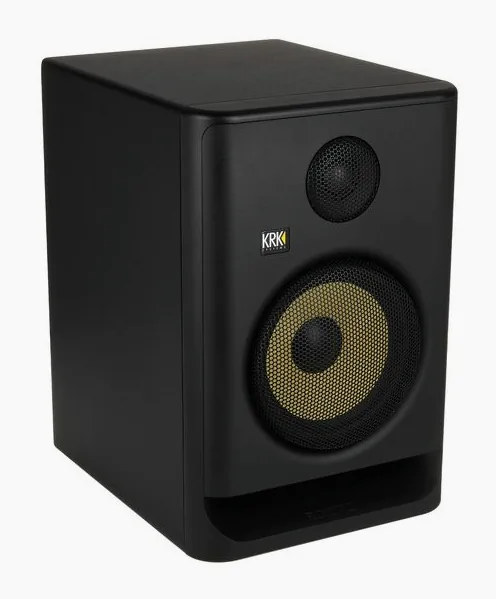 KRK Rokit RP7 G5 Stand Bundle, het logo en de afwerking