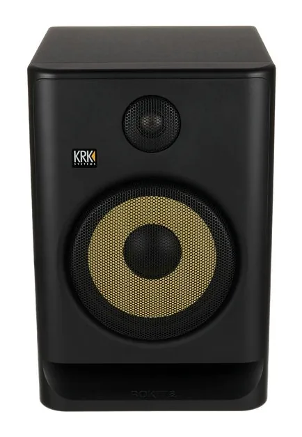 KRK Rokit RP8 G5 ARC Studio Bundle, het logo en de afwerking