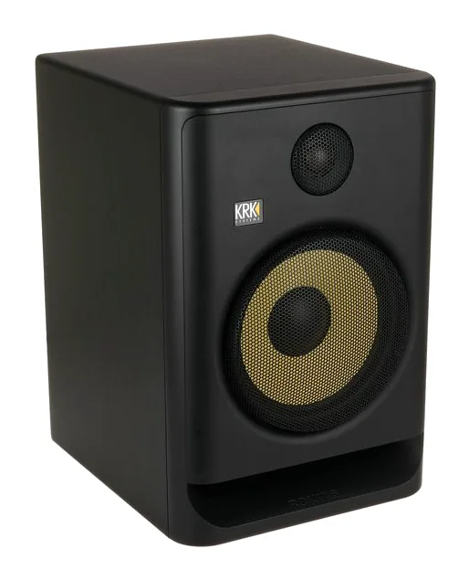 KRK Rokit RP8 G5 Stand Bundle, de behuizing van opzij