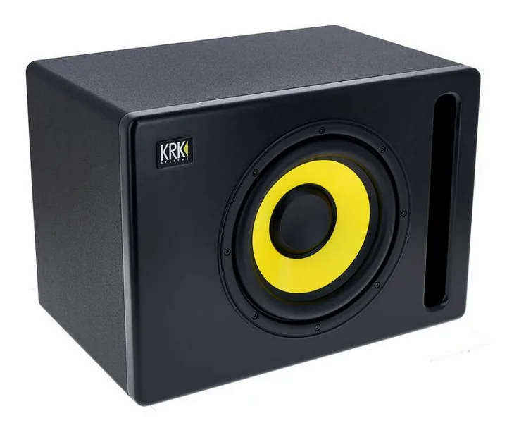 KRK S10G4, het frontpaneel met de woofer en tweeter