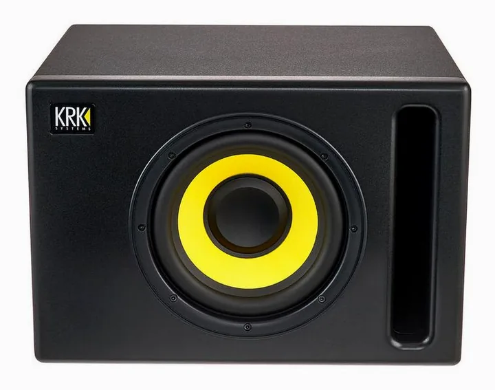 KRK S8G4, het frontpaneel met de woofer en tweeter