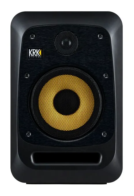 KRK V8S5, het frontpaneel met de woofer en tweeter