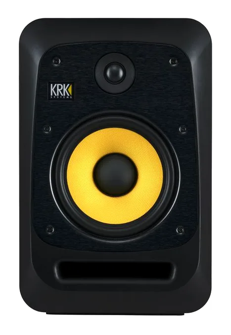 KRK V8S5, de achterkant met de aansluitingen