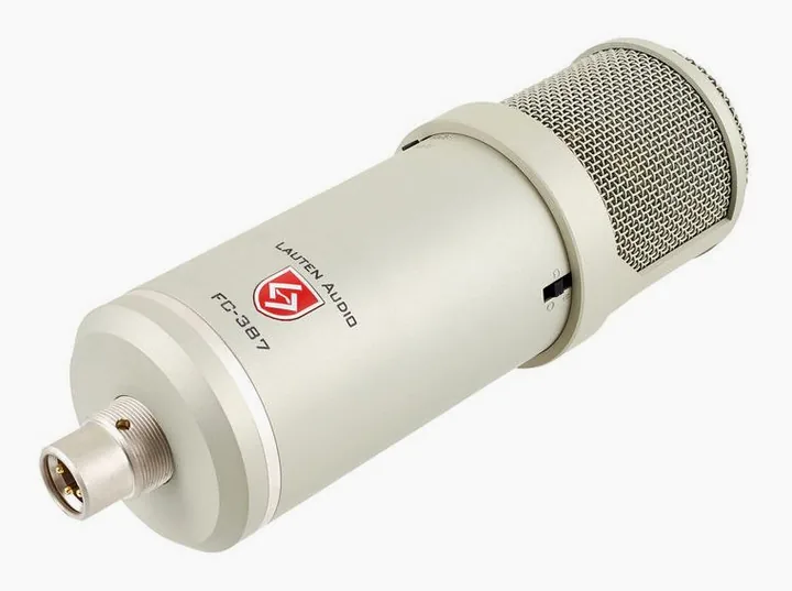 Lauten Audio Atlantis FC-387, de behuizing van opzij