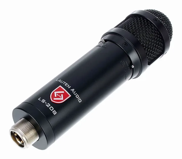 Lauten Audio LS-208, de microfoonkorf van dichtbij