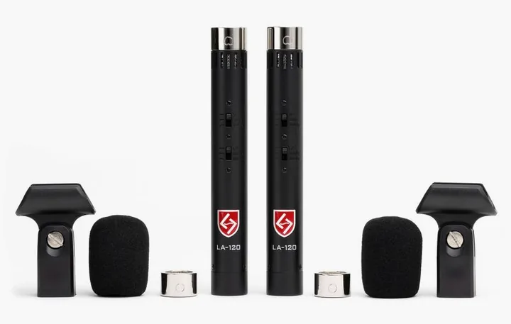 Lauten Audio Series Black LA-120 V2, de microfoonkorf van dichtbij