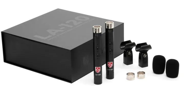 Lauten Audio Series Black LA-120 V2, het logo en de afwerking
