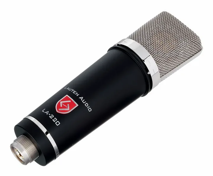 Lauten Audio Series Black LA-220 V2, het logo en de afwerking