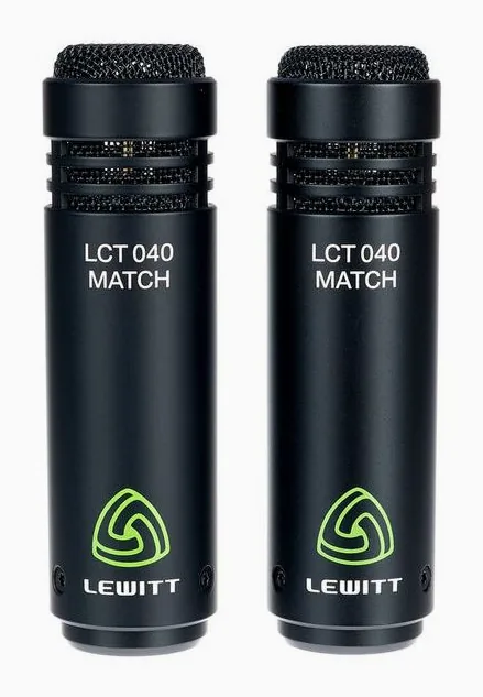 Lewitt LCT 040 MATCH stereo pa Bundle, het frontale grillewerk