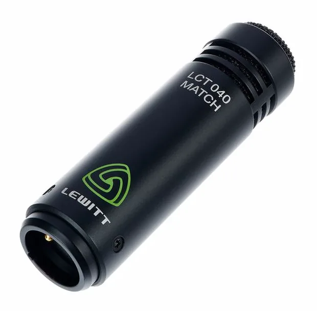 Lewitt LCT 040 MATCH stereo pa Bundle, de XLR-aansluiting onderaan