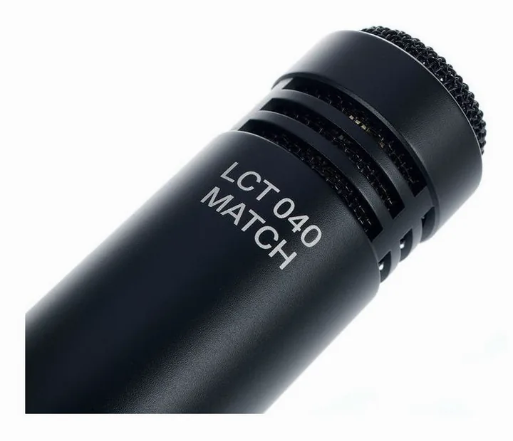 Lewitt LCT 040 MATCH stereo pa Bundle, de microfoonkorf van dichtbij