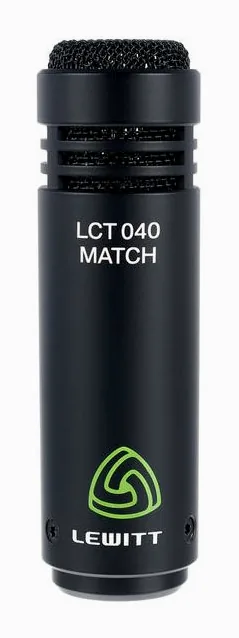 Lewitt LCT 040 Stereo Bundle, de XLR-aansluiting onderaan