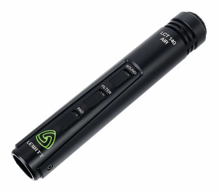 Lewitt LCT 140 AIR Stereo Bundle, de microfoonkorf van dichtbij